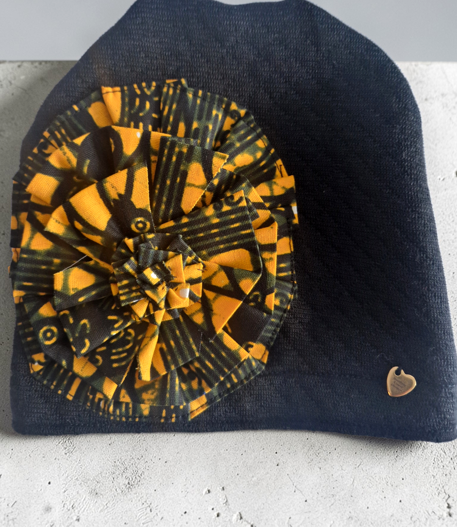 African Wax Print Baby Skirt & Hat Set | Newborn Gift, Size 0-4 month