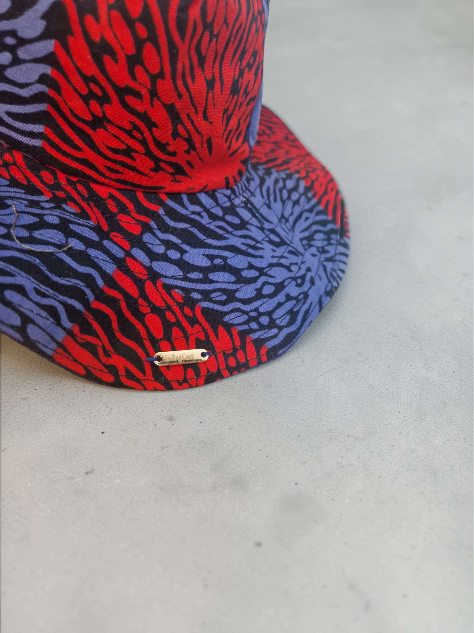 African Wax Print Baby Set – Sun Hat, Bib & Pacifier Clip