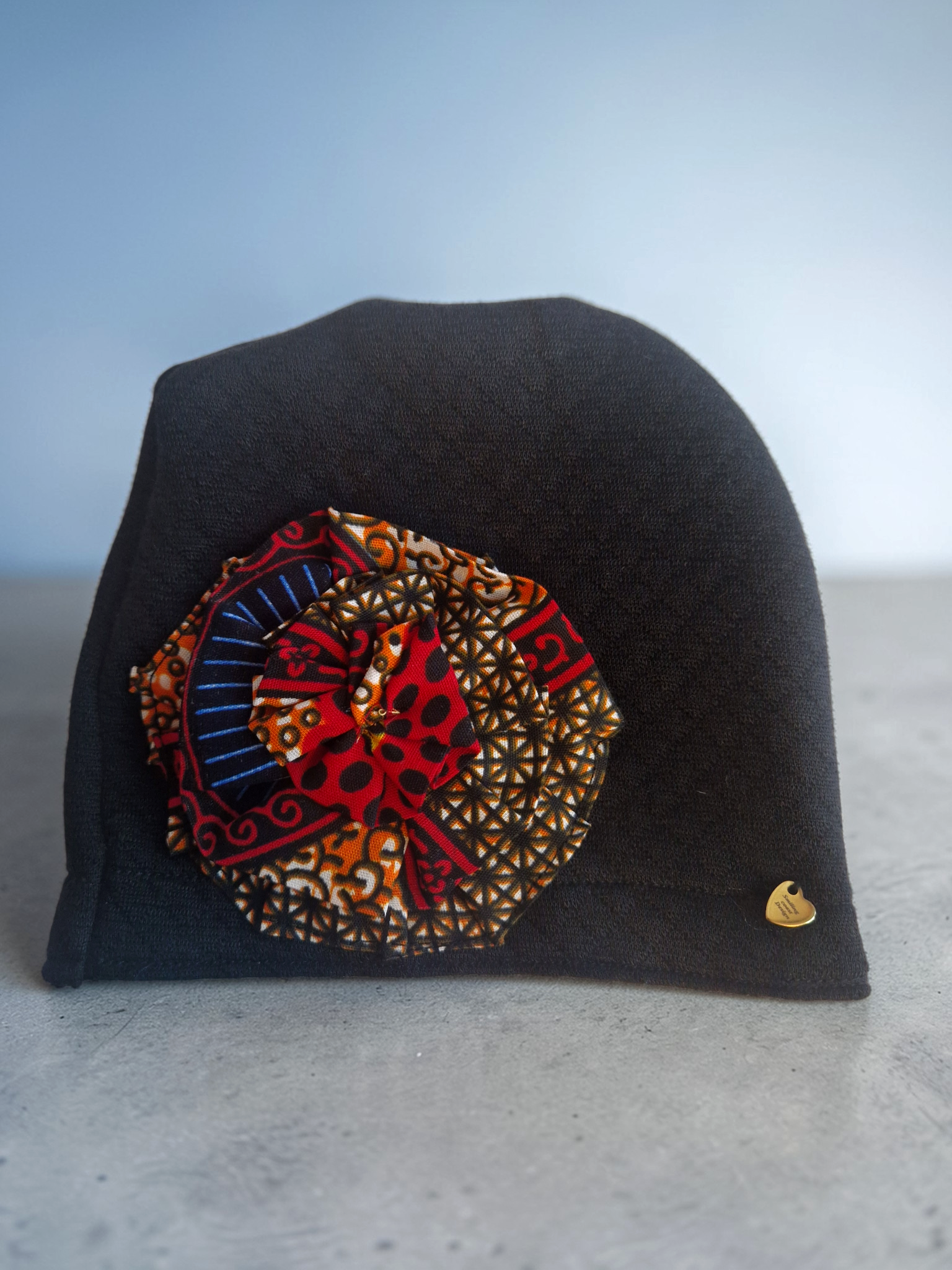 African Wax Print Baby Skirt & Hat Set 0-4 month | Handmade Newborn Outfit