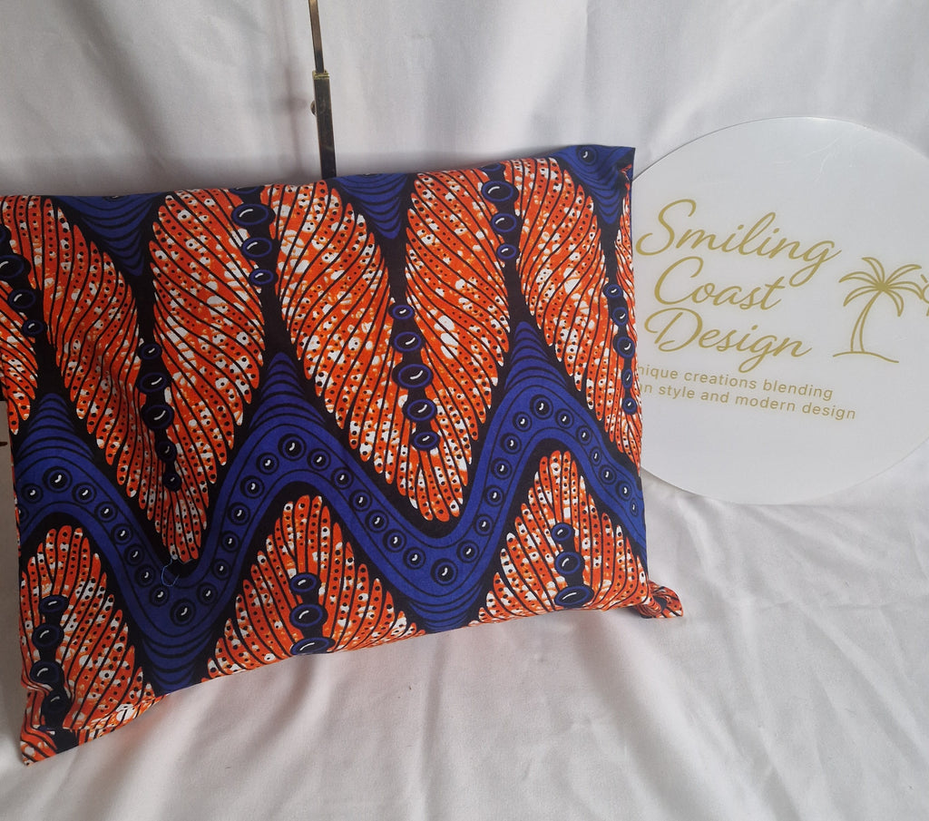African waxprint Handbag – African Wax Print & Faux Leather | River Gambia Edition-Smiling Coast Design