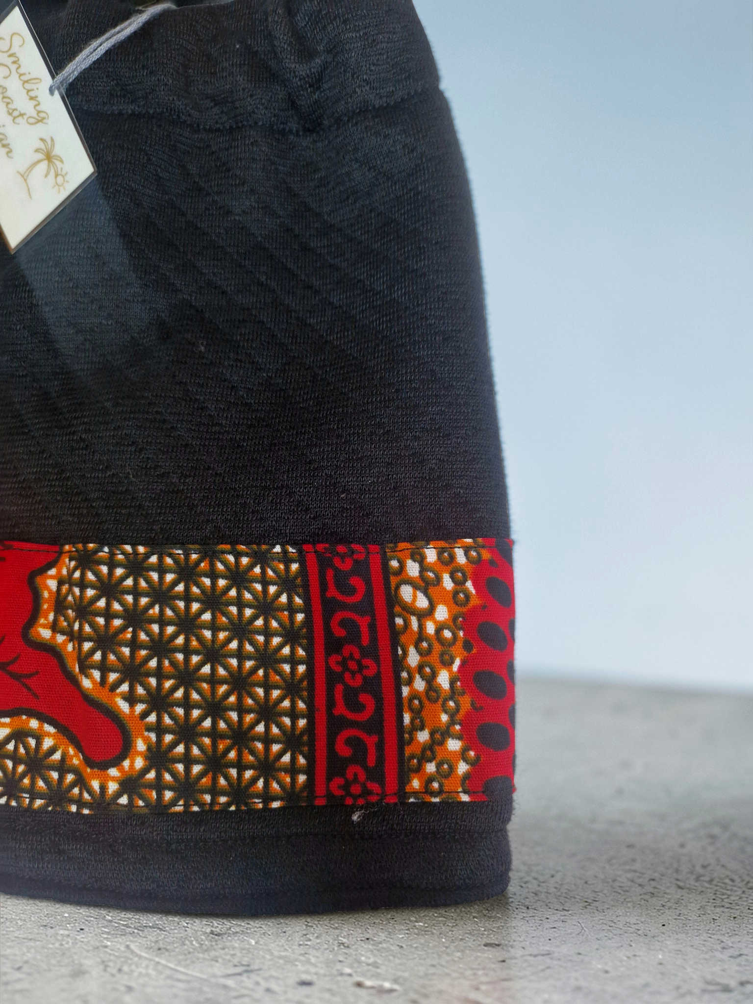 African Wax Print Baby Skirt & Hat Set 0-4 month | Handmade Newborn Outfit